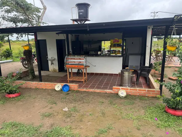 La cocina y el bar